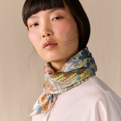 グレー - エルメスのカレ | レディス シルクカレ | Hermès - エルメス